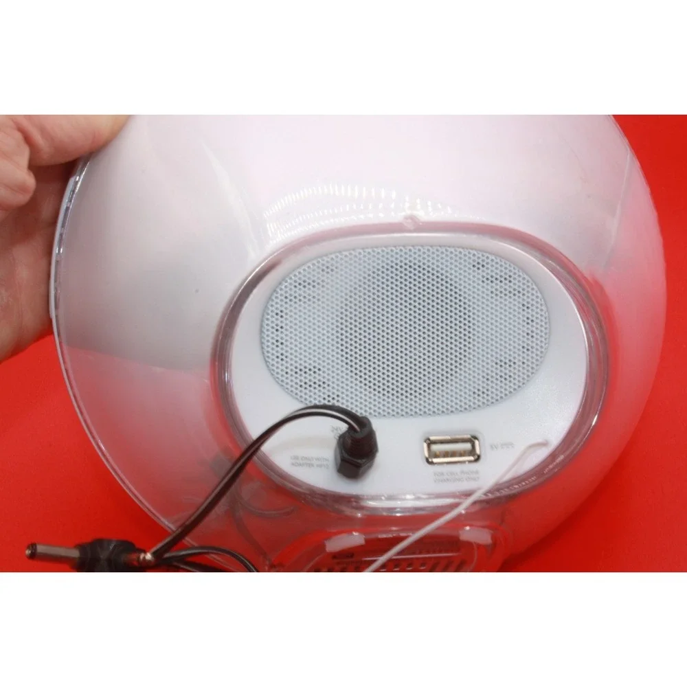 Philips HF3531 Wake Up Light Alarm Clock Radio Colored Sunrise Sunset Simulation